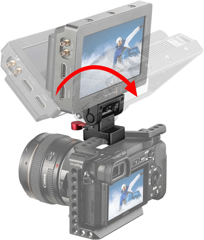 SmallRig 2100 Monitor Holder w Nato Clamp