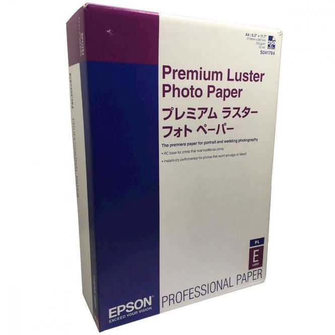 Hovedbilde Epson Premium Luster Photo Paper 250g A4 250stk