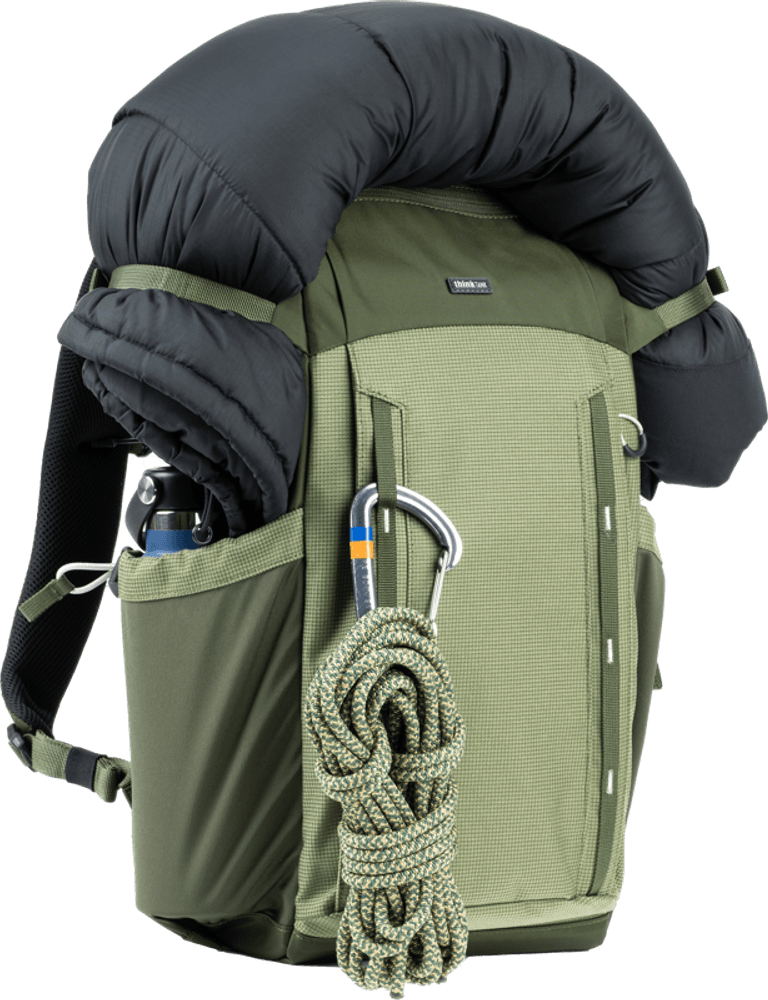 Think Tank Mindshift BackLight Sprint, Slim Lightweight Backpack, Montane Green