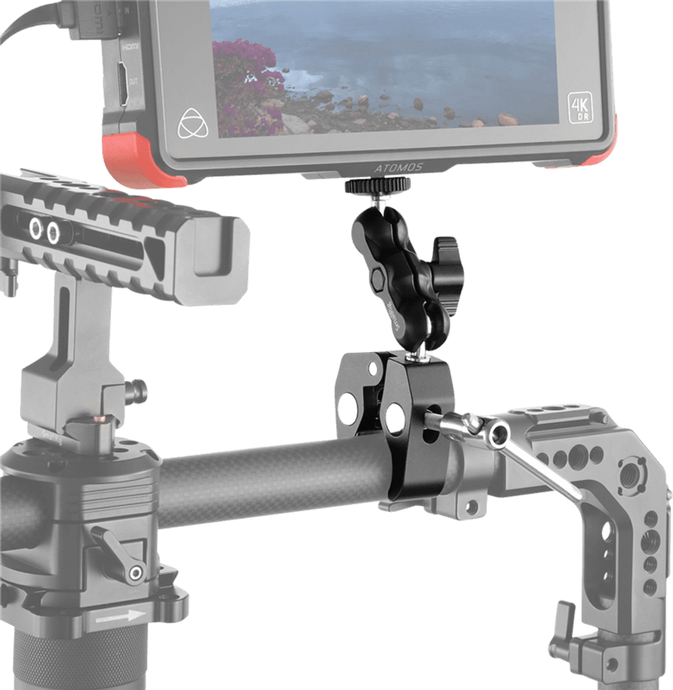 SmallRig 2164 Crab-Shaped Clamp w/ Ballhead M-Arm