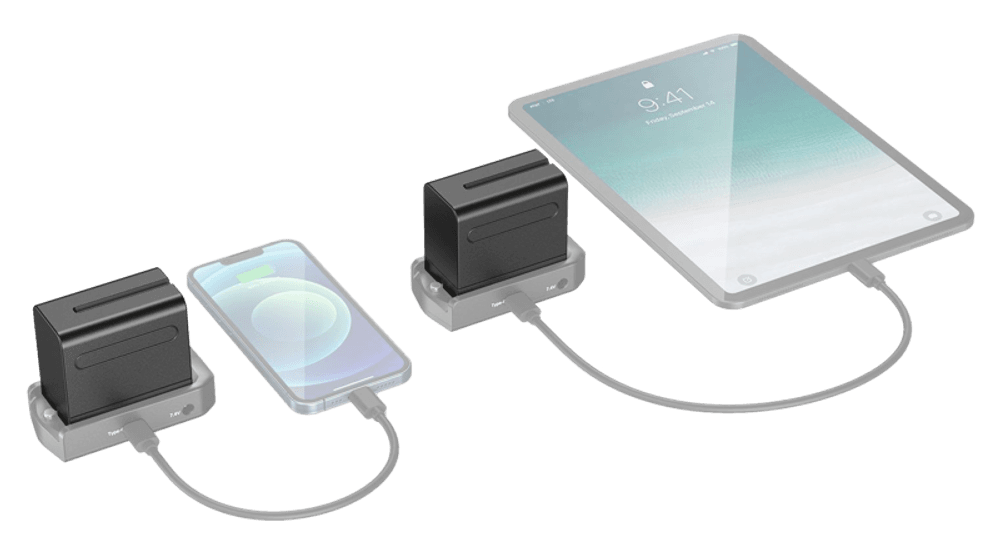SmallRig  3823 NP-F970 Battery & Charger Kit