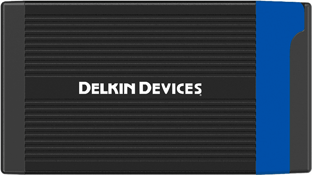 Delkin Kortleser CFexpress Type B & SD UHS-II (Type C to C & Type C to A Cables)