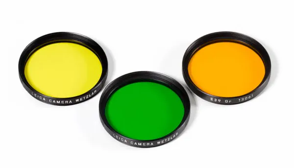 Hovedbilde Leica Yellow Filter, E39, black