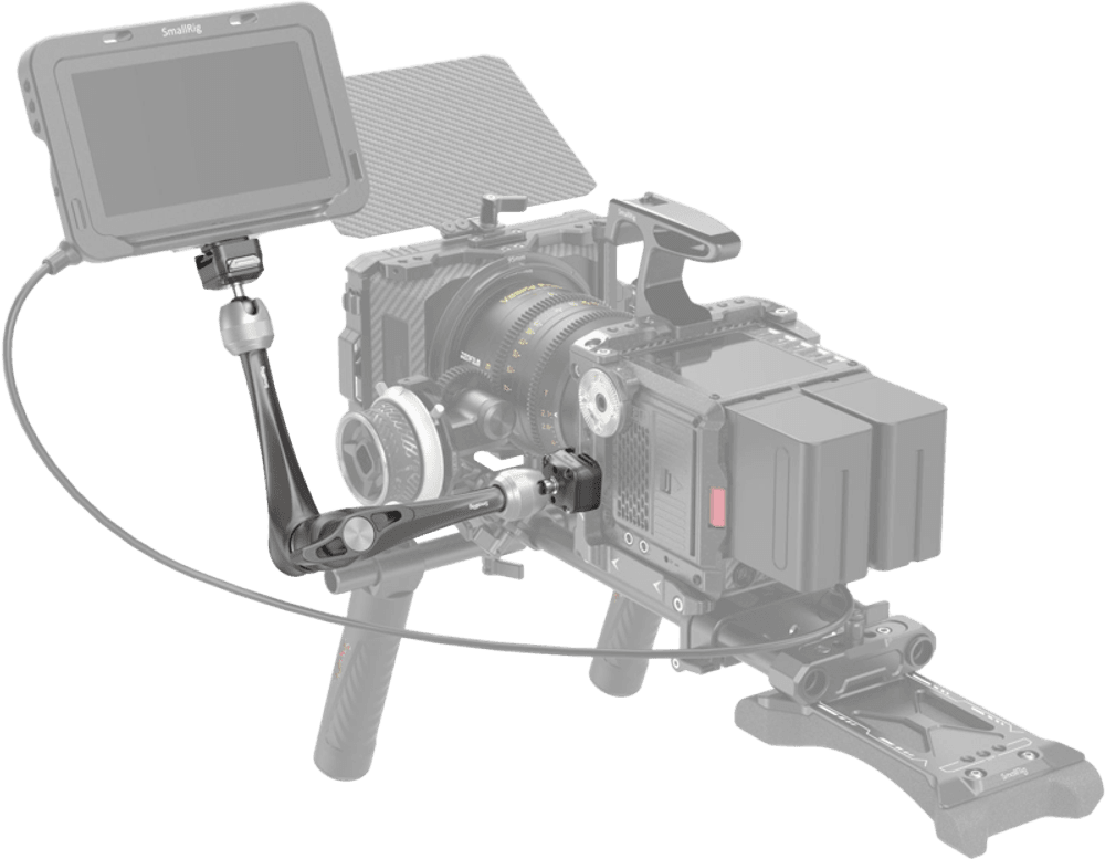 SmallRig 4489 HawkLock H21 Quick Release Rosette Magic Arm (11