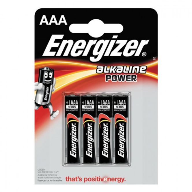 Hovedbilde Energizer Power AAA/E92 4 pack