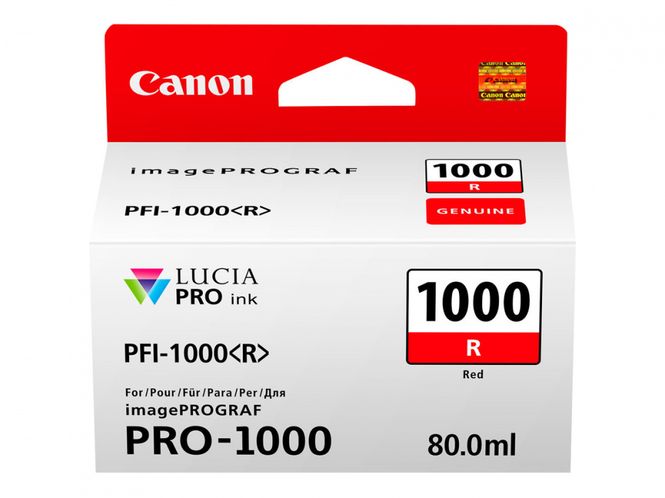 Hovedbilde Canon PFI-1000 red ink tank