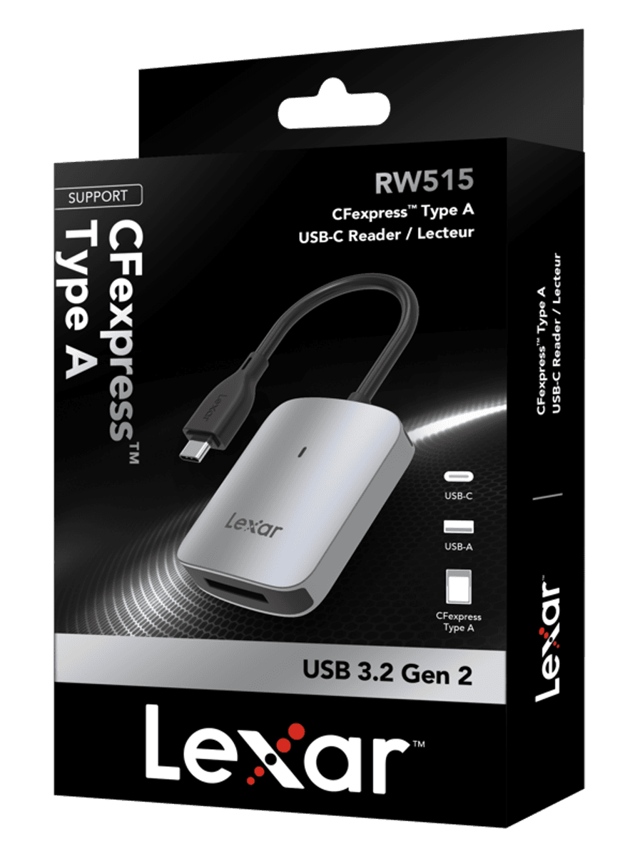 Lexar Kortleser CFexpress Type A (LRW515U) USB 3.2 Gen 2 / USB-C Reader