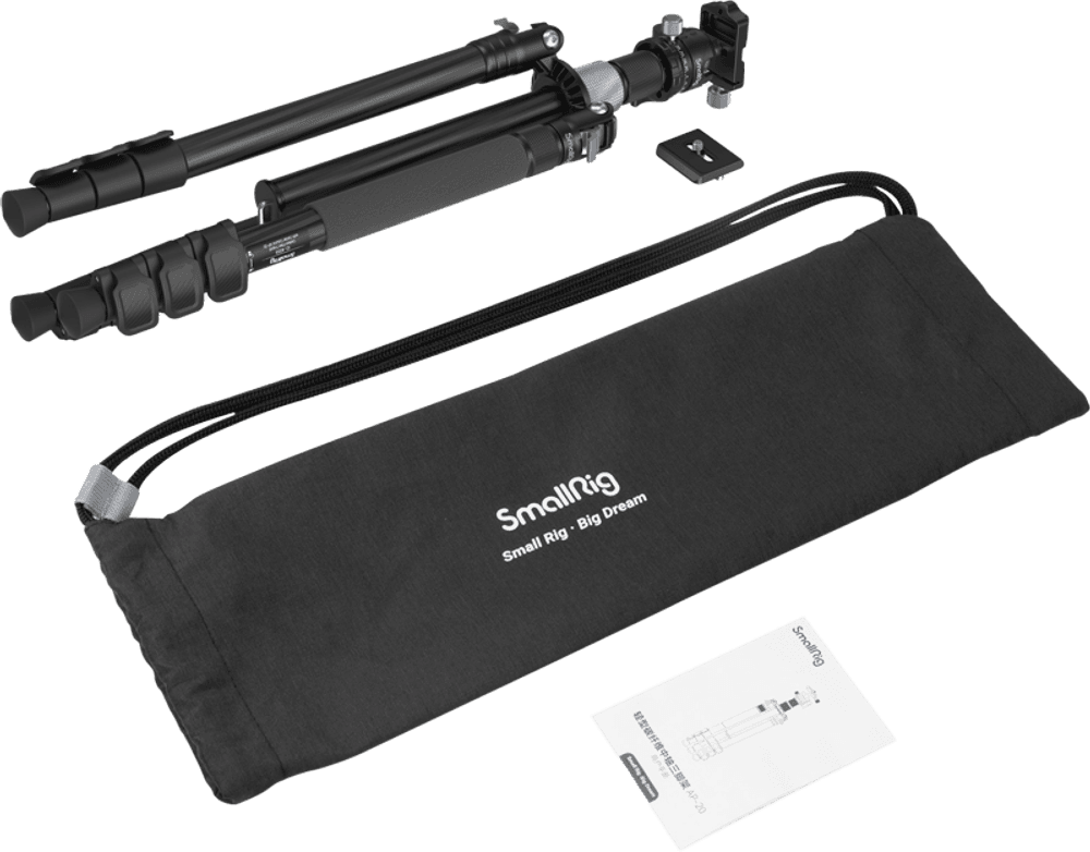 SmallRig 4059 Carbon Fiber Tripod Kit with Center Column AP-20