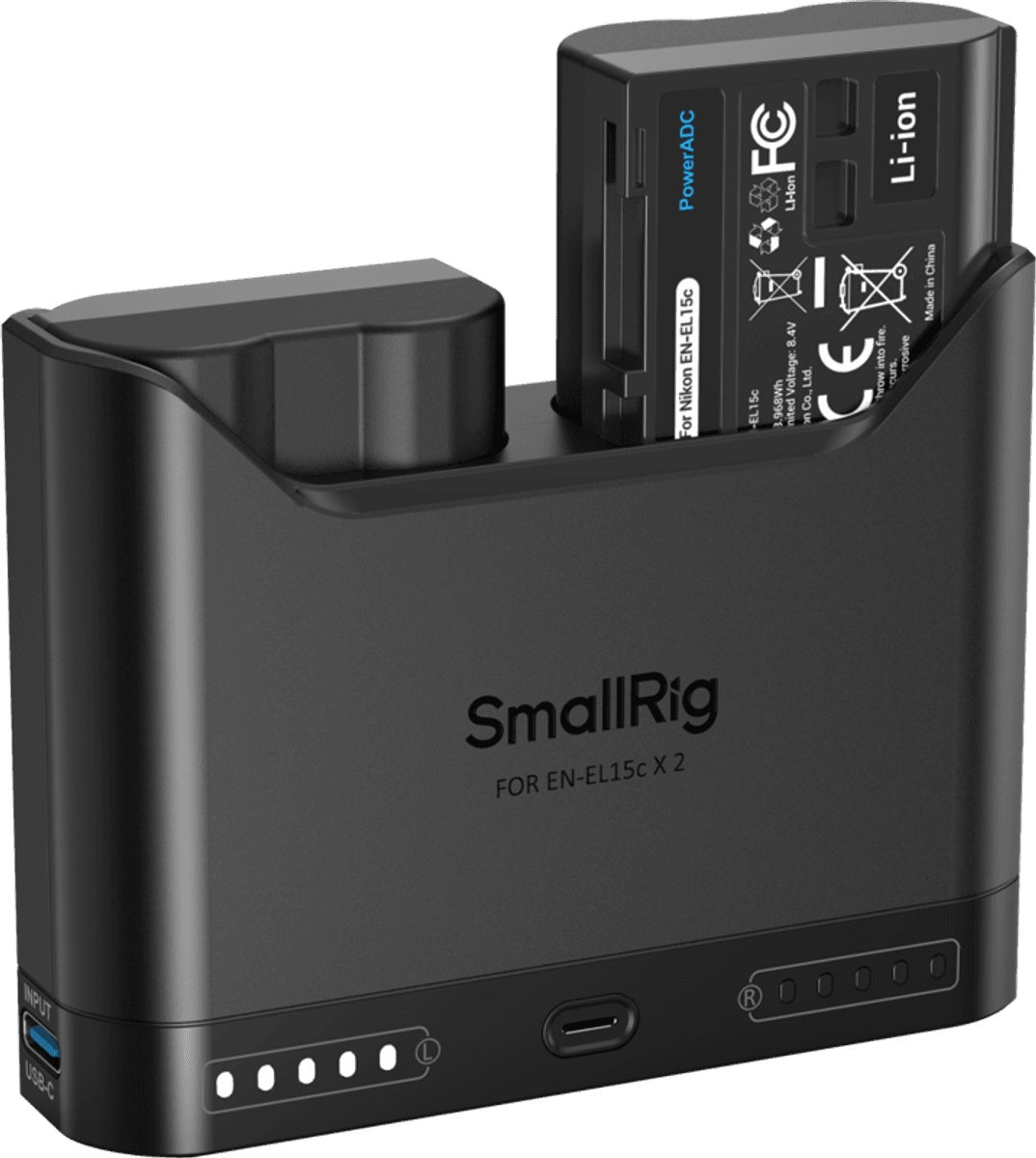 SmallRig 5486 Turbo Charging Kit for EN-EL15c Camera Batteries