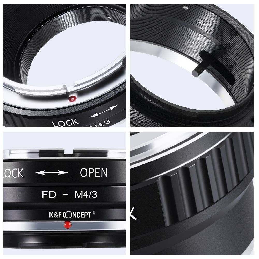 K&F Canon FD Lenses to M43 MFT Lens Mount Adapter
