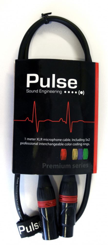 Pulse Mikrofonkabel 3m XLR/XLR