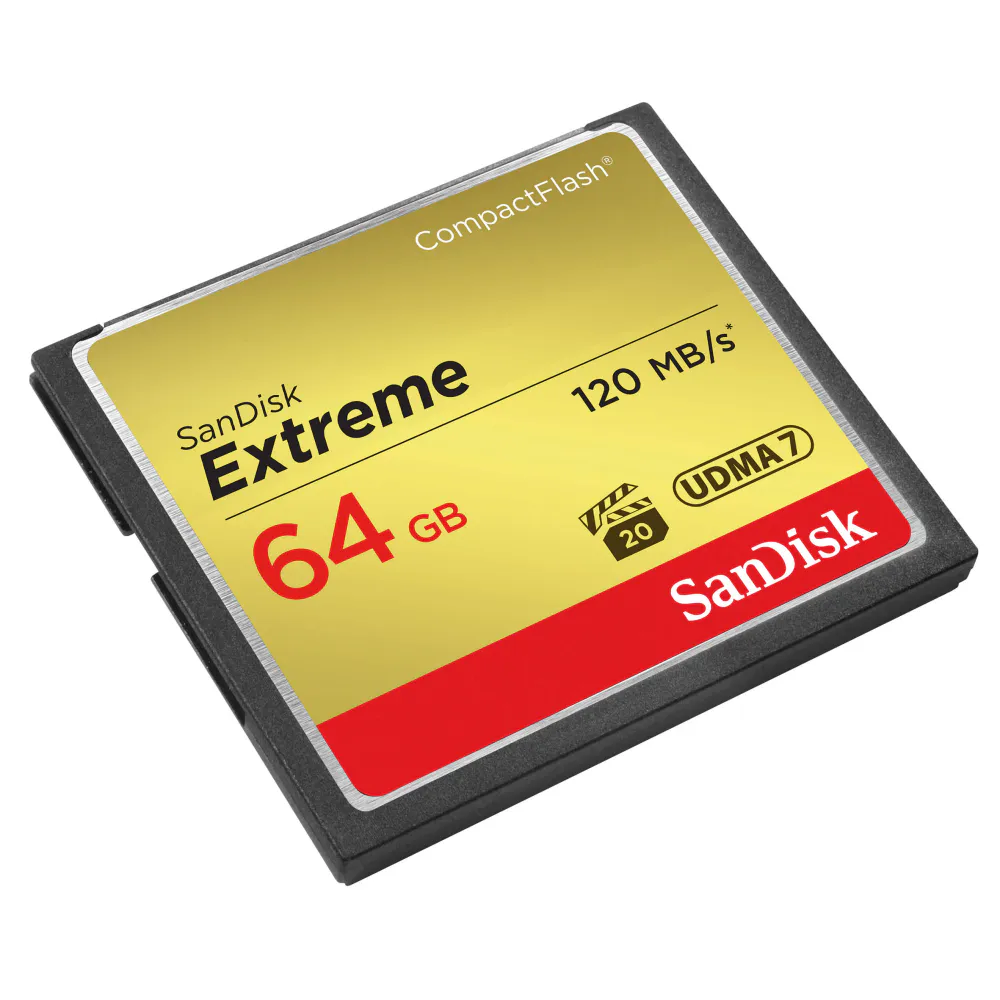 SanDisk Minnekort CF Extreme 64GB 120MB/s UDMA7