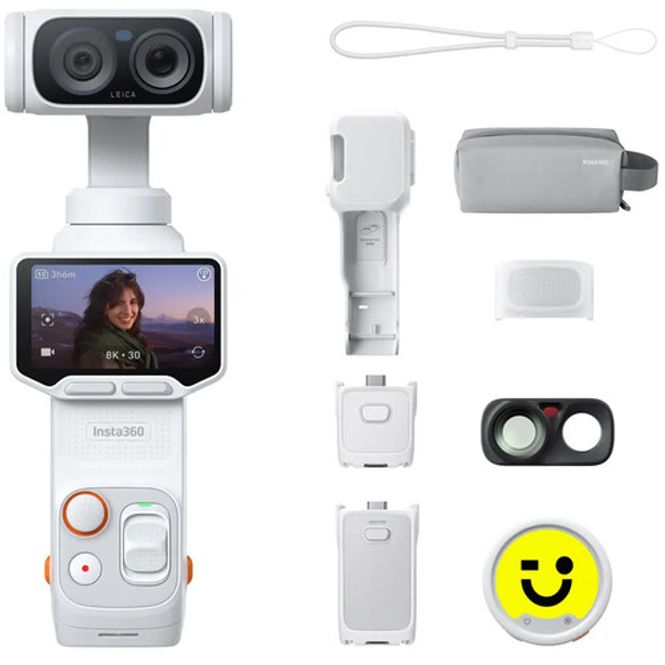 Hovedbilde Insta360 Luna Ultra Creator Bundle Stellar White