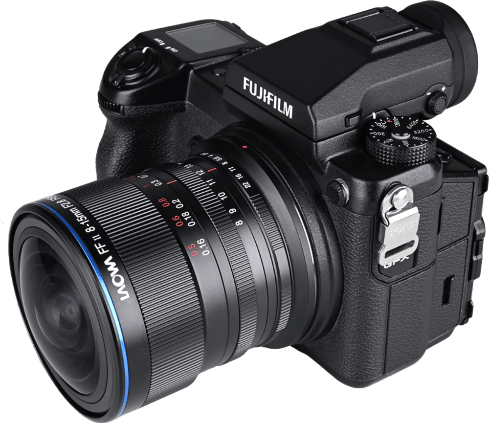 Laowa 8-15mm f/2.8 FF Zoom Fisheye - Fujifilm GFX