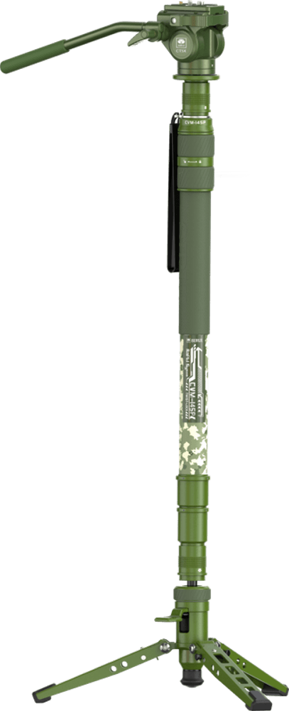 Sirui Monopod Video Set Pedal Version Camouflage CVM-145P + CT5X
