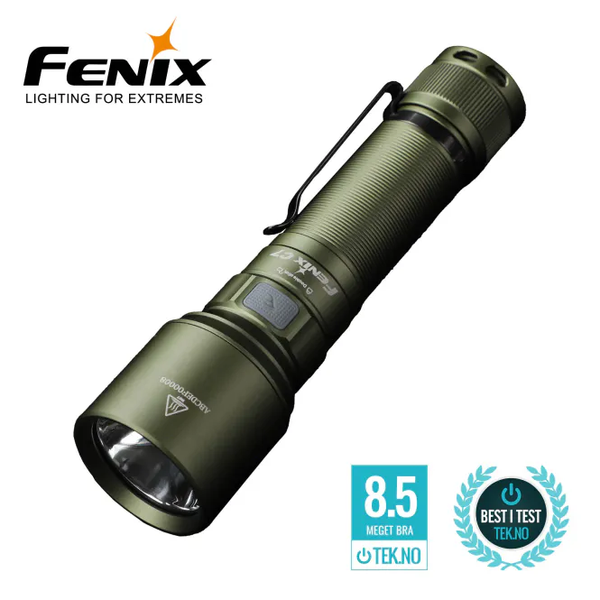 Hovedbilde Fenix C7 Grønn High-Performance Led Lykt Limited ...