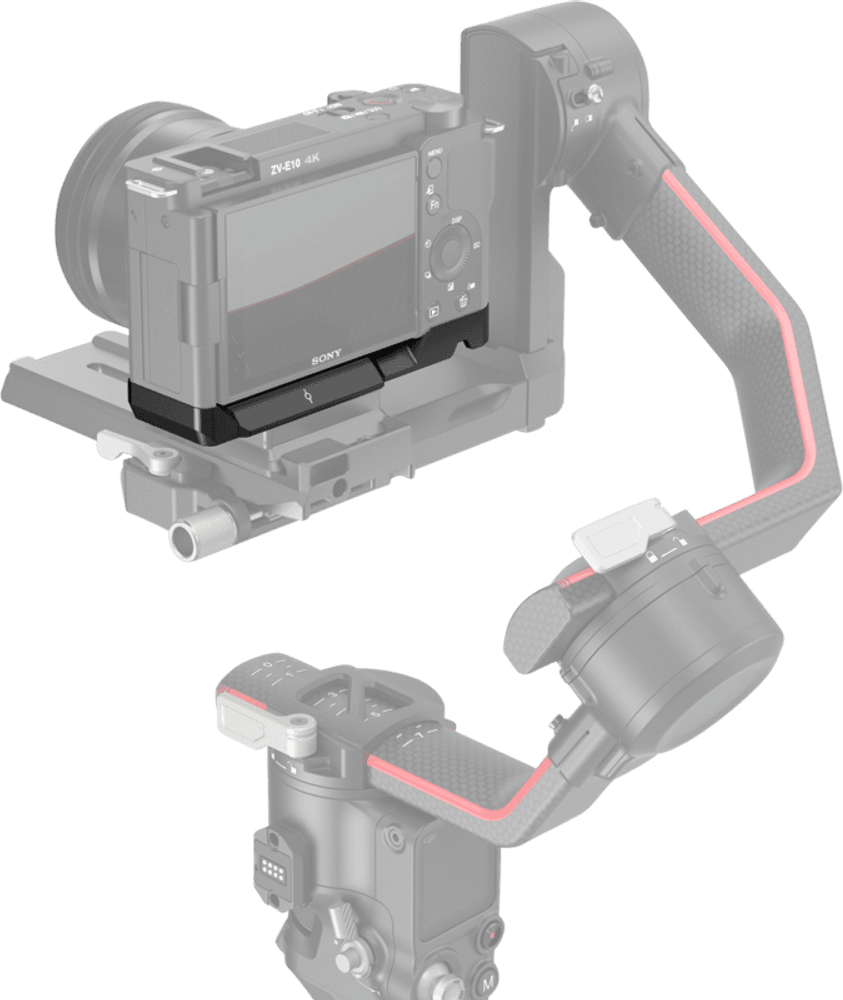 SmallRig 3523 Extension Grip For Sony ZV-E10 Black