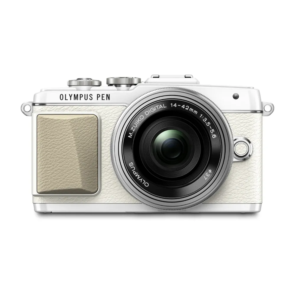 Olympus E-P7 14-42mm Pancake Zoom Kit White