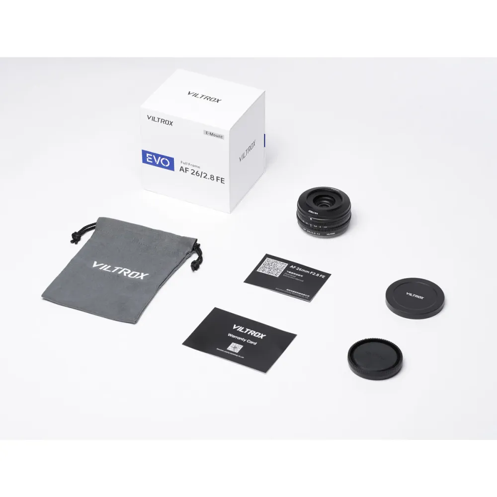 Viltrox AF 26mm F2.8 EVO for Sony E Fullformat