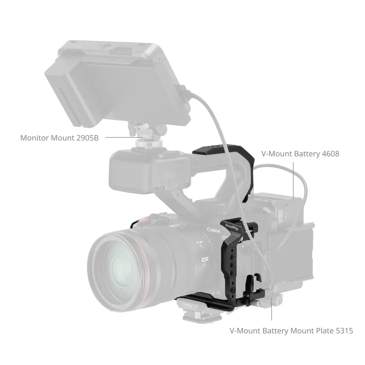 SmallRig 5657 Cage Kit for Canon EOS C50