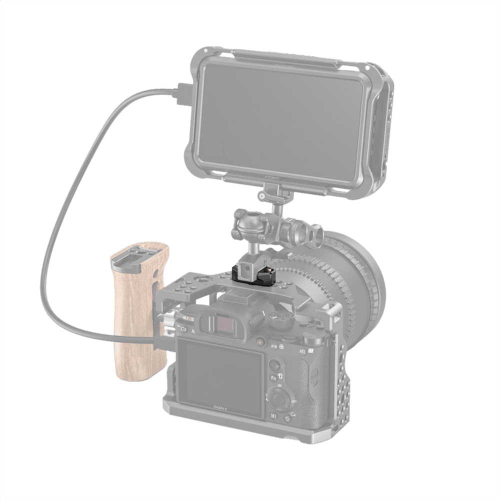 SMALLRIG 2501 Nato-skinne 35 mm med ARRI-lokaliseringsskrue