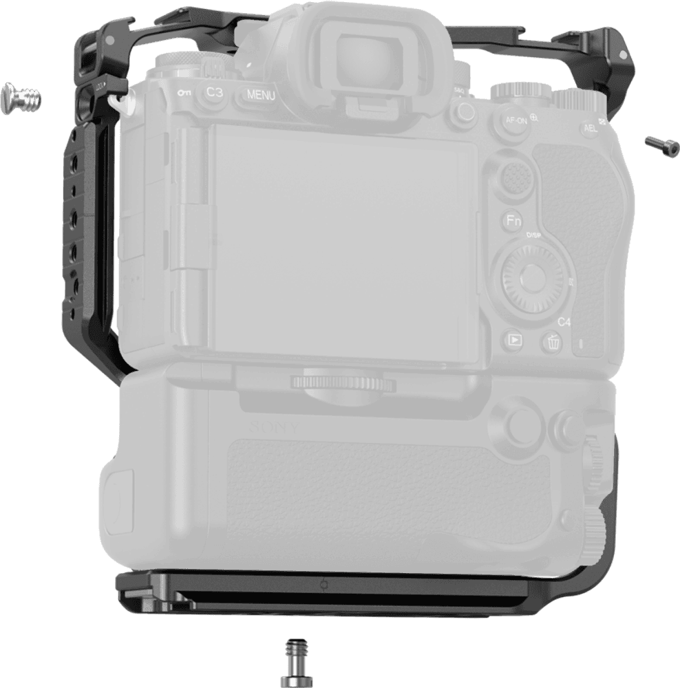 SmallRig 5908 Cage for Alpha 1 II & Alpha 9 III with Vertical Grip VG-C5