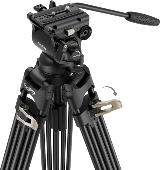 Hovedbilde SmallRig  4686 Heavy-Duty Fluid Head Video Tripod ...