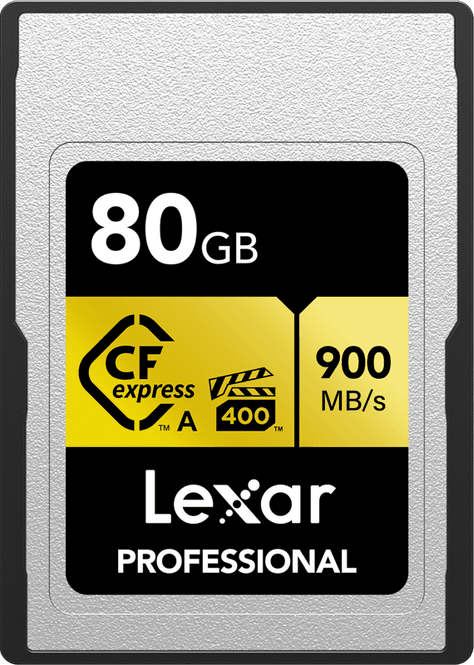 Hovedbilde Lexar CFexpress Pro Gold 80GB R900/W800 Type A