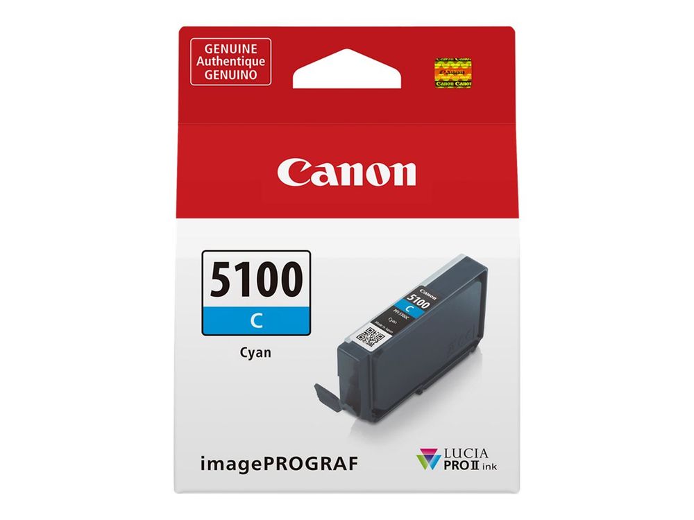 Canon PFI-5100 Cyan ink tank
