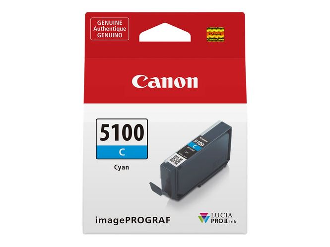 Hovedbilde Canon PFI-5100 Cyan ink tank
