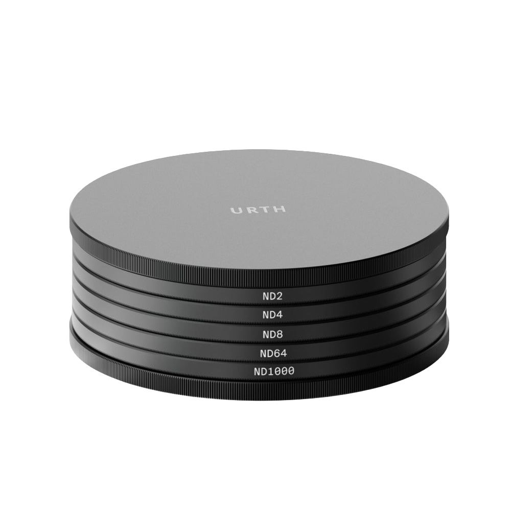 Urth 67mm ND2, ND4, ND8, ND64, ND1000 Lens Filter Kit (Plus+)