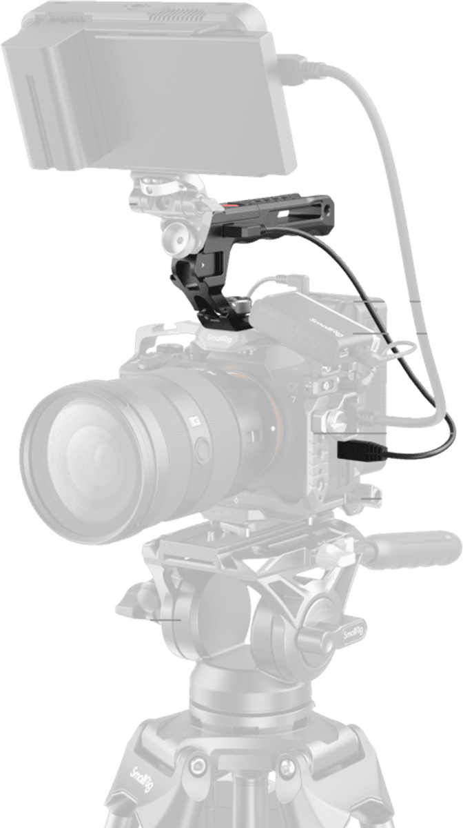 SmallRig 4927 Top Handle with Rec Trigger (ARRI Locating Screw)