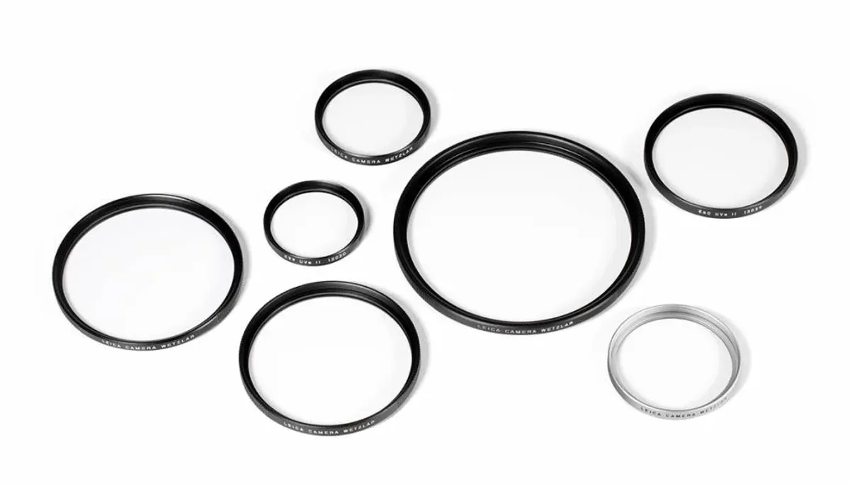 Leica Filter UVa II E55, Black