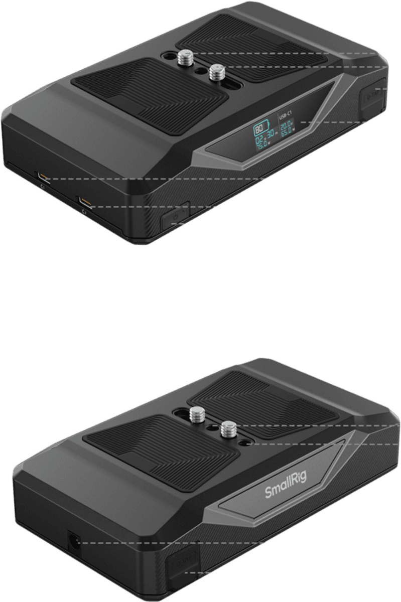 SmallRig 5248 CB75 Camera Base Battery Kit