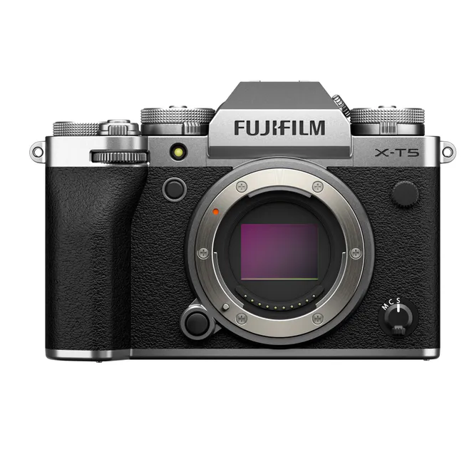 Hovedbilde Fujifilm X-T5 Kamerahus Sølv