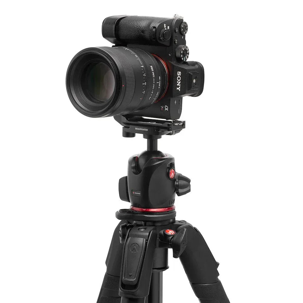 Manfrotto Stativsett Foto MT055XPRO3 + MHXPRO-BHQ6T