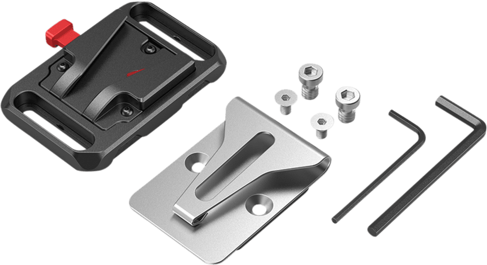 SmallRig 2990 Battery Plate V-Mount w Belt Clip