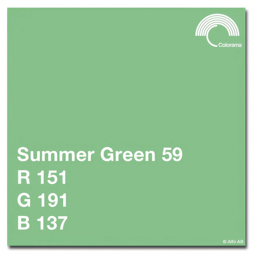 Colorama Bakgrunnspapir 2,72m x 11m Summer Green