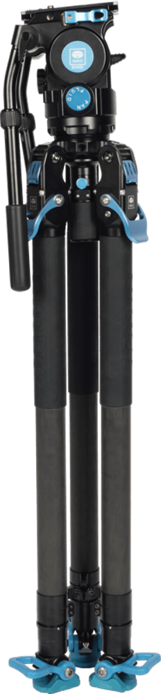 Sirui Pro Video Tripod Kit Rapid SVT-75 Lite + Fluid Head SVH15