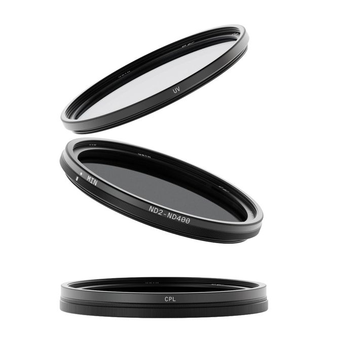 Hovedbilde Urth 67mm UV, Circular Polarizing (CPL), ND2-400 ...