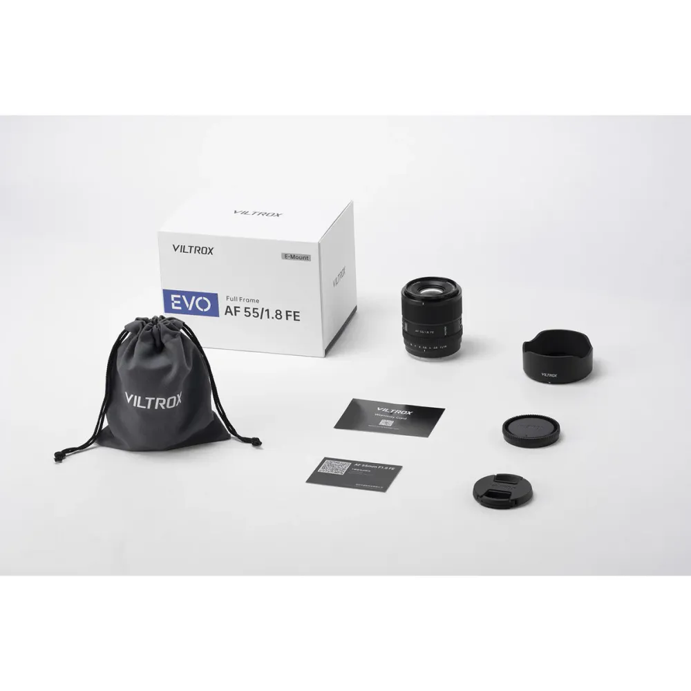 Viltrox AF 55mm F1.8 EVO for Sony E Mount Fullframe