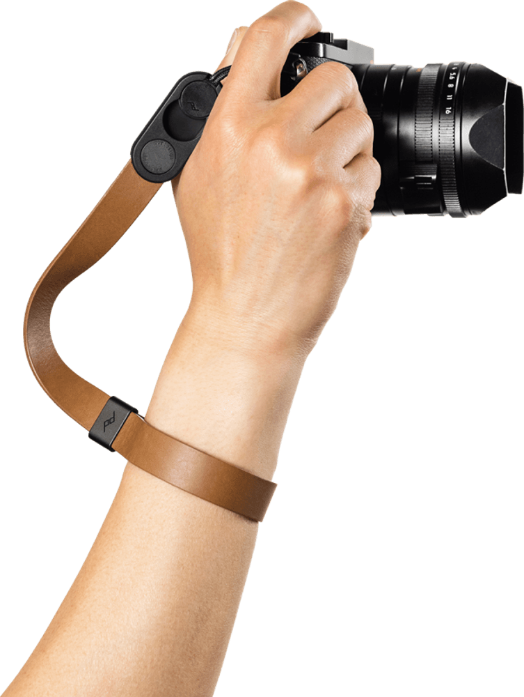 Peak Design Cuff Leather Camera Strap Wrist Tan