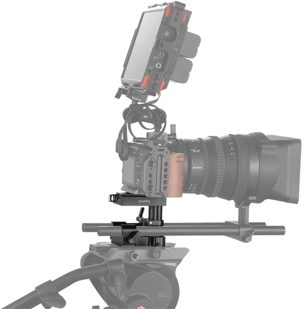 SmallRig 2092 Univ. 15mm Rail Support Baseplate