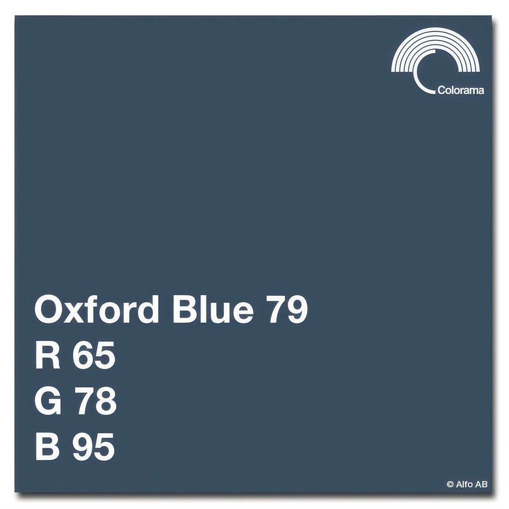 Colorama Bakgrunnspapir 2,72m x 11m Oxford Blue