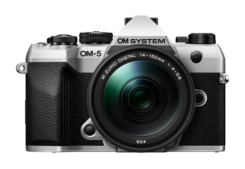 OM System OM-5 Mark II 14-150mm f4.0-5.6 II Sølv
