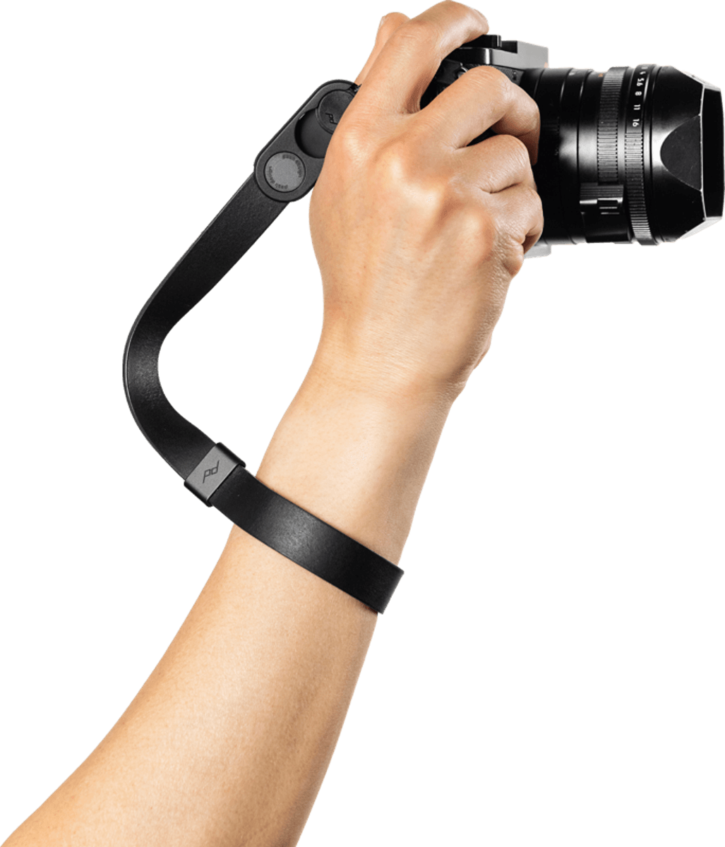 Peak Design Cuff Leather Camera Strap Wrist Black