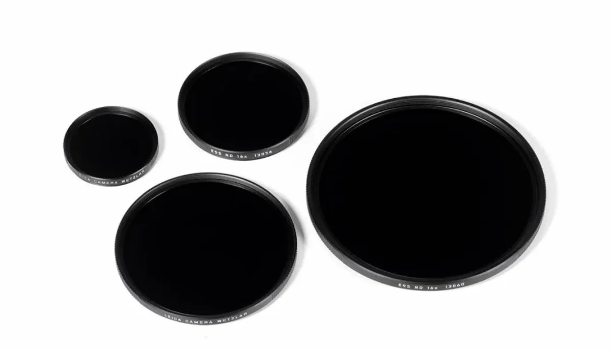 Leica ND Filter 16x, E55, black