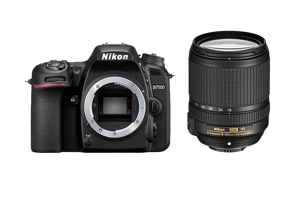 Nikon D7500 kit m/ AF-S18-140 brukt