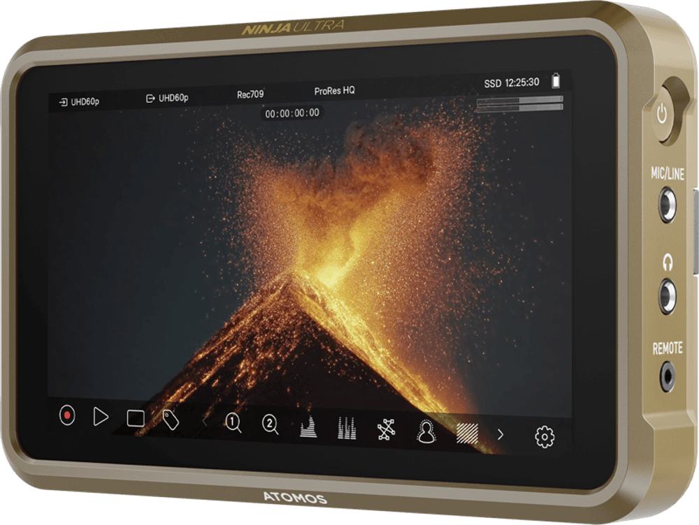 Atomos  Ninja Ultra, 5-inch, 1000nit HDR monitor-recorder for mirrorless and cinematic cameras