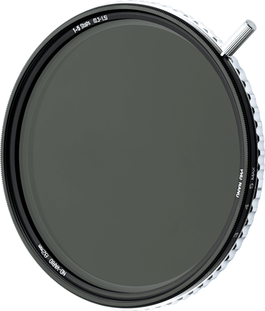 NiSi Filter ND-Vario 1-5 Stops True Color 82mm